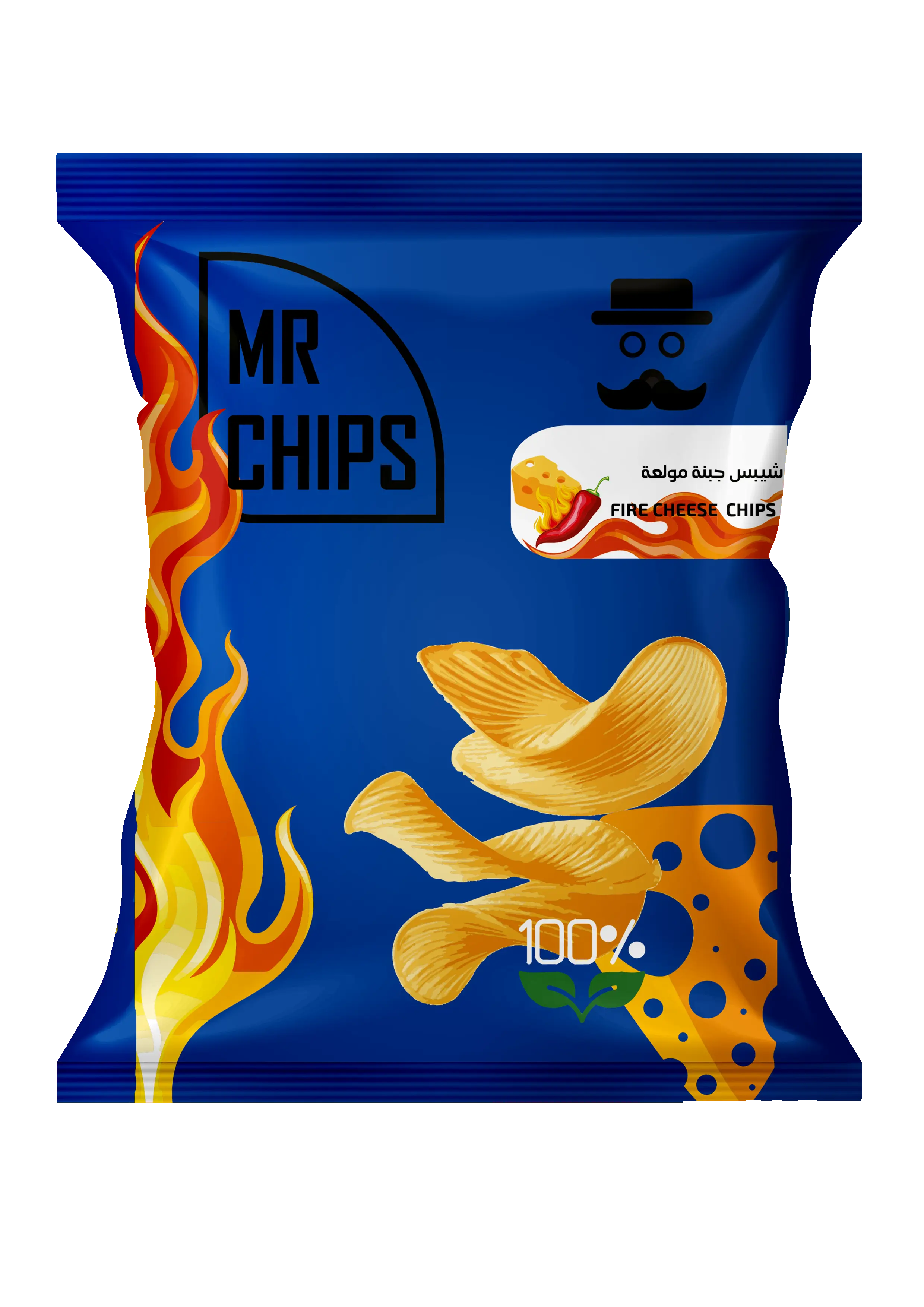 شيبس بالجبنة المتبلة